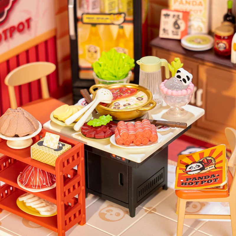 Robotime Panda Hot Pot DW020
