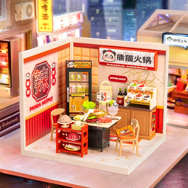 Robotime Panda Hot Pot DW020