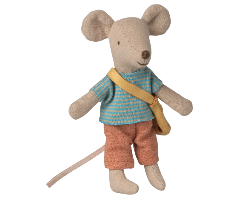 Maileg Kleine Schwester & Kleiner Bruder Maus mit Tasche