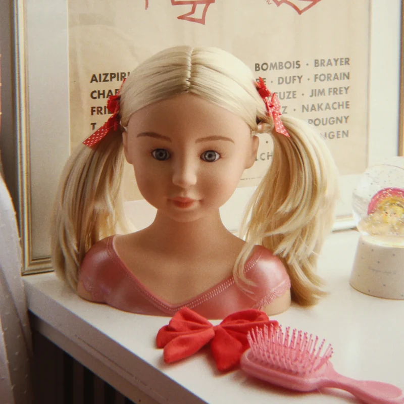 Frisierkopf "Doll Hair Salon Violet" inkl. Haarschmuck