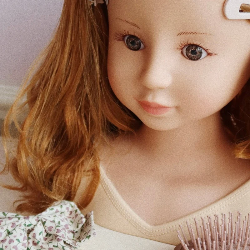Frisierkopf "Doll Hair Salon" inkl. Haarschmuck