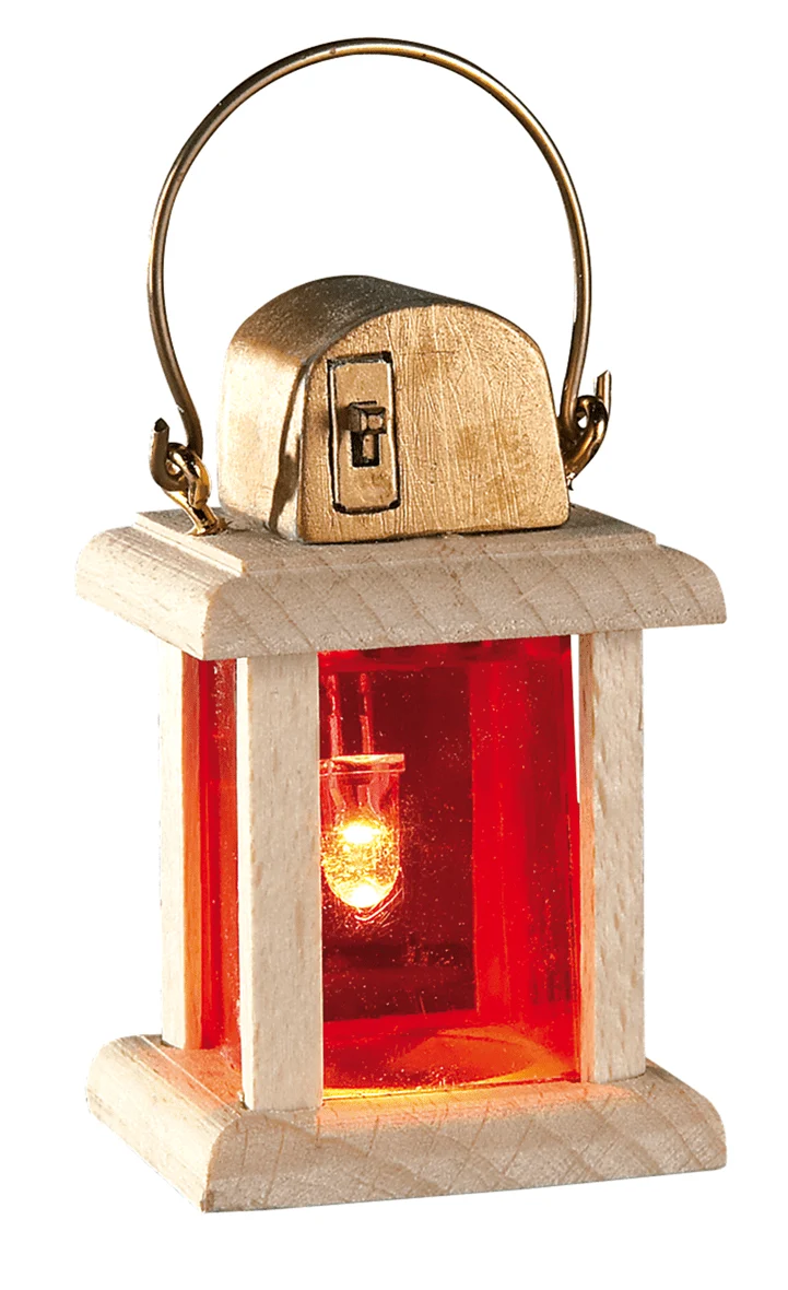 Kahlert Licht 29664: Holzlaterne mit LED und Batterie