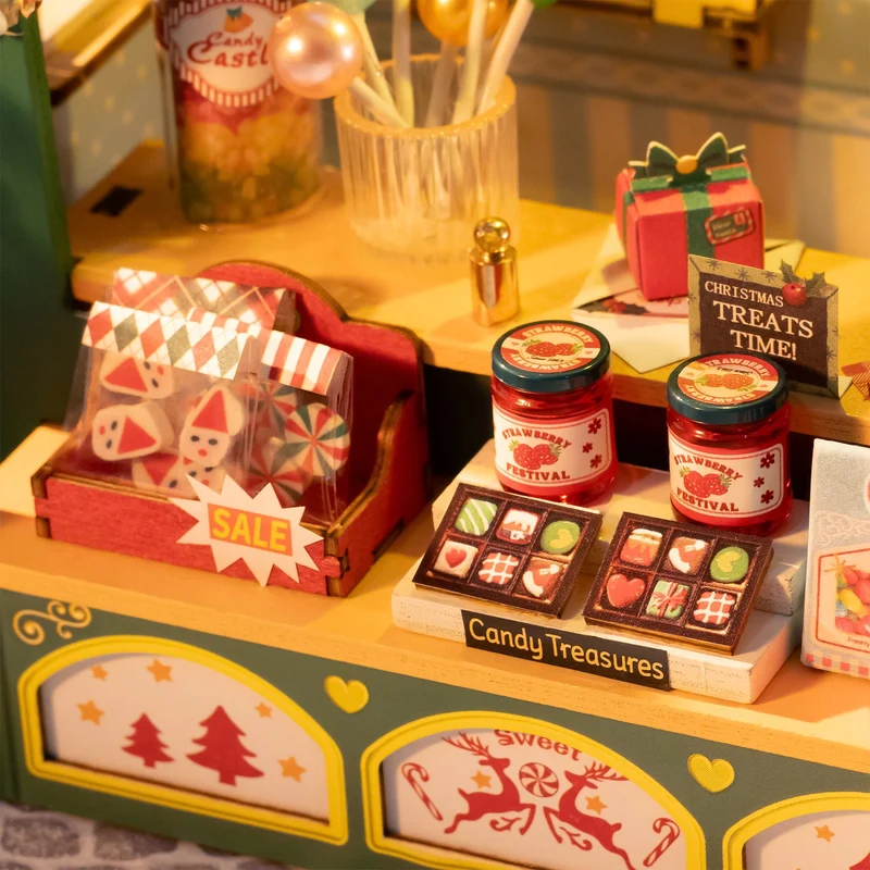 Robotime Christmas Candy Stand DS043