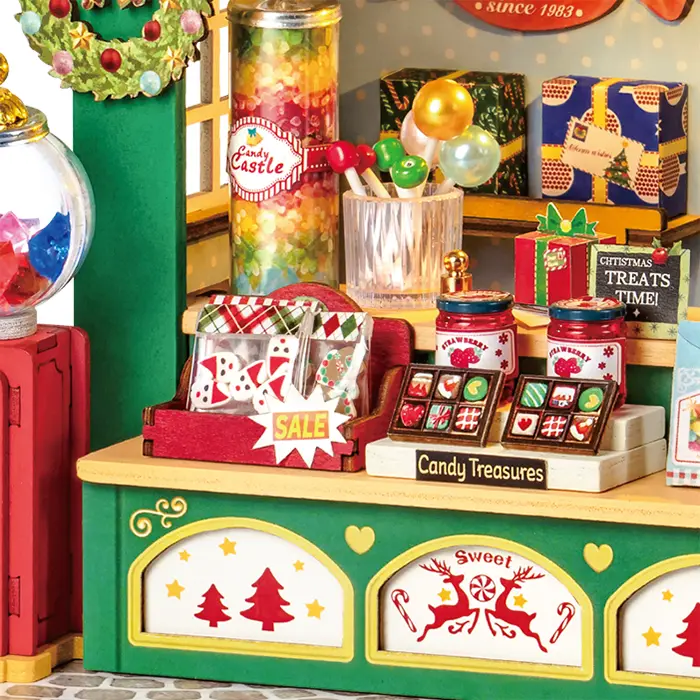 Robotime Christmas Candy Stand DS043