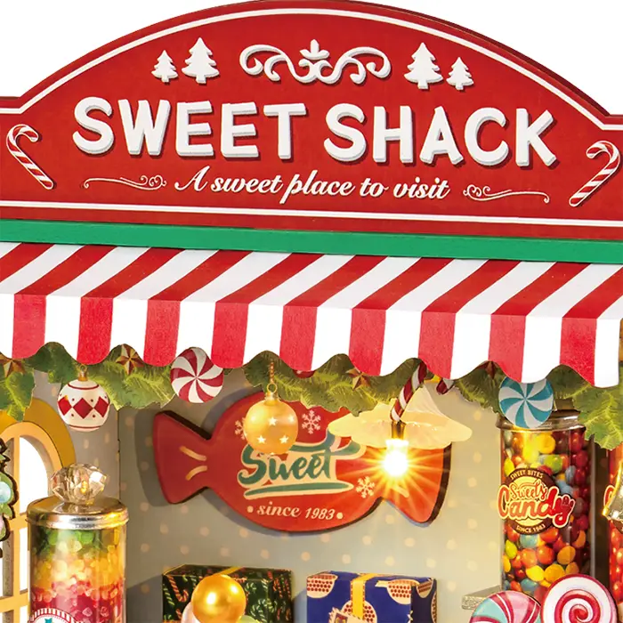 Robotime Christmas Candy Stand DS043