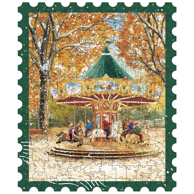 Robotime Golden Autumn Carousel TA008