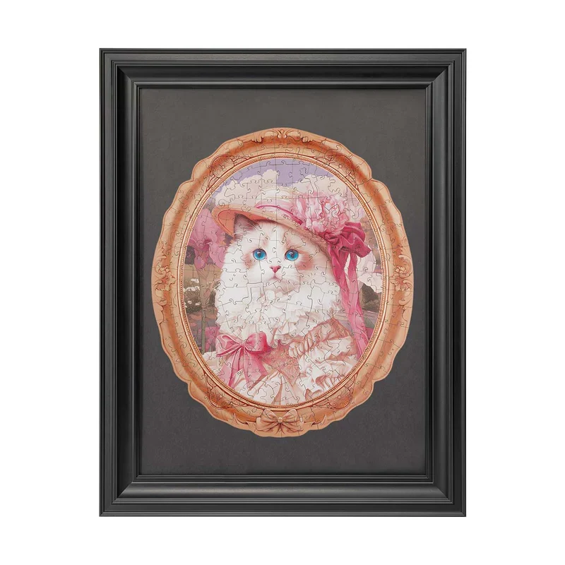 Robotime Black Vintage Puzzle Frame TAK002
