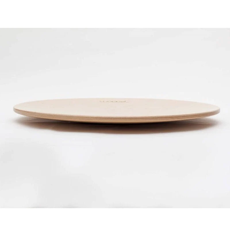 Wobbel 360 - rundes Balanceboard aus Buche oder Bambus