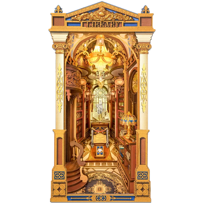 Robotime Book Nook Library of Wonders TGB16