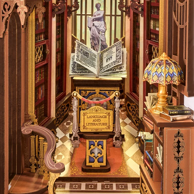 Robotime Book Nook Library of Wonders TGB16