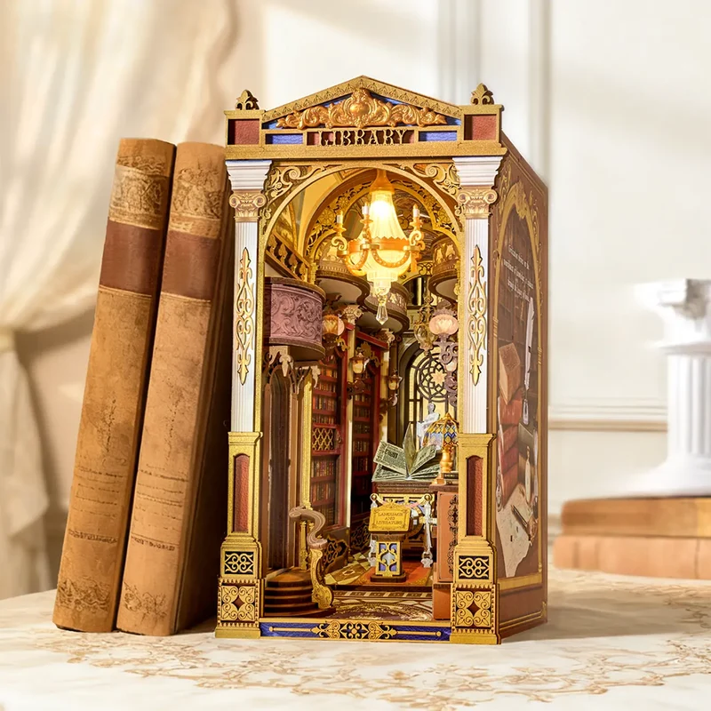 Robotime Book Nook Library of Wonders TGB16