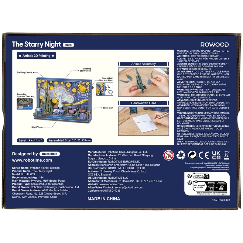 Robotime The Starry Night TH003