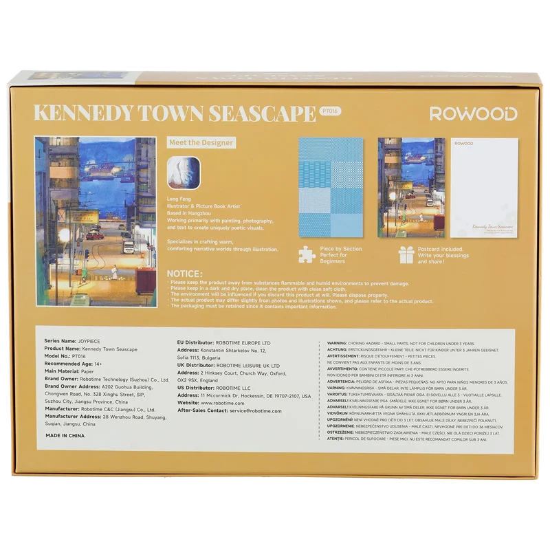 Robotime Kennedy Town Seascape PT016