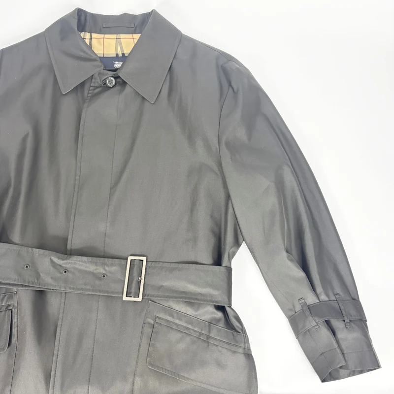 Burberry Schwarzer Trenchcoat