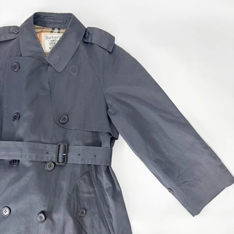 Burberry Schwarzer Trenchcoat