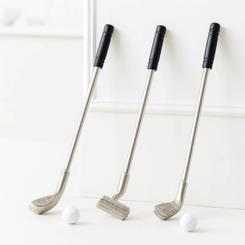 Miniatur Golfset 5-teilig – Wichtel Zubehör Golfschläger & Bälle