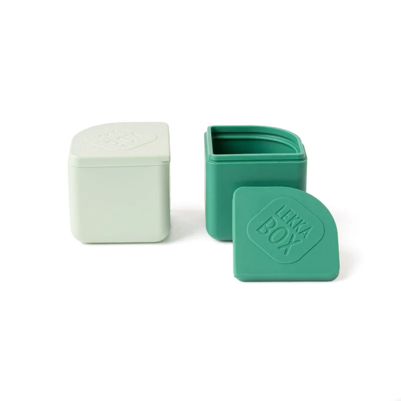 2er Set LEKKABOX® Silikondose - Forest 40ml