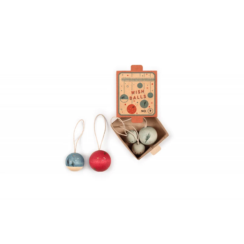 Grapat 25-281: Weihnachtsschmuck "Wish balls"