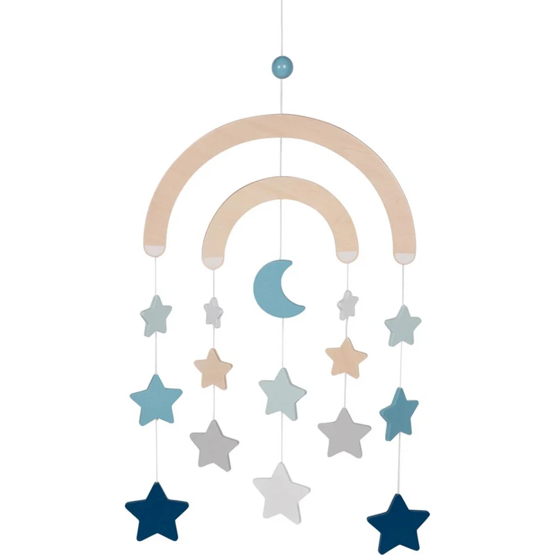 GoKi 52876 Mobile Lifestyle Sternenhimmel Azur Blau