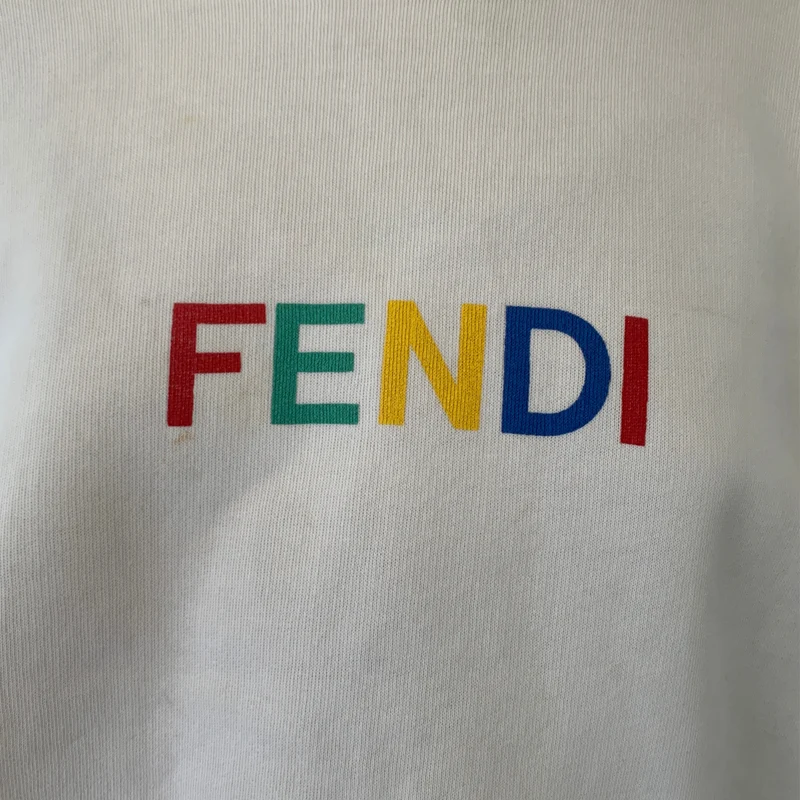 Fendi Pullover Mehrfarbig Baumwolle