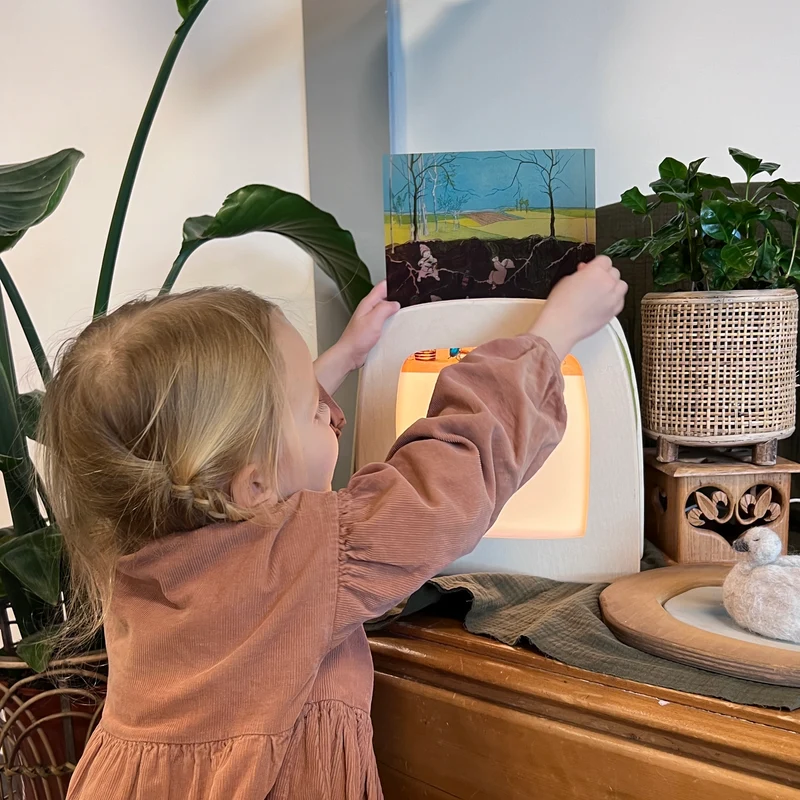 Toverlux Magische Lampe für Wechselmotive MAG-LAMP