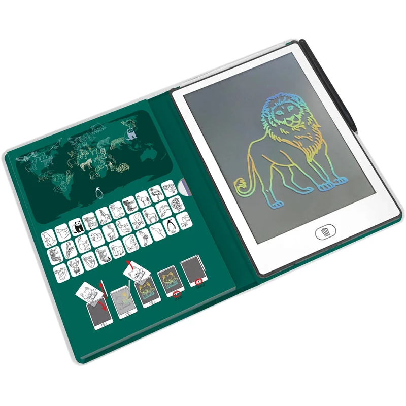 Kidywolf Designtafel mini - Wilde Tiere