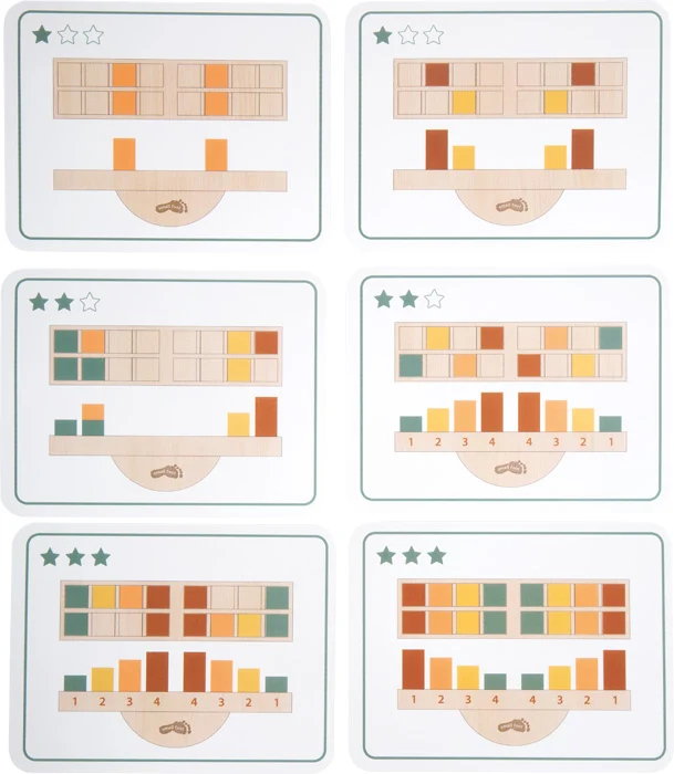 Montessori Balancierspiel aus Holz – Gleichgewicht spielerisch entdecken
