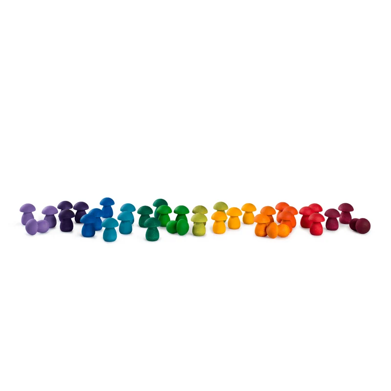 Grapat 22-241 Mandala Regenbogen-Pilze "Rainbow Mushrooms"