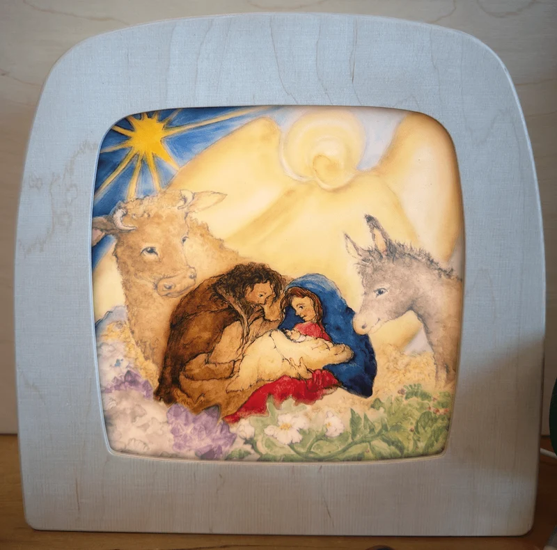 Toverlux Lichtbilder Adventsgeschichte "Layered Light, Advent Story"