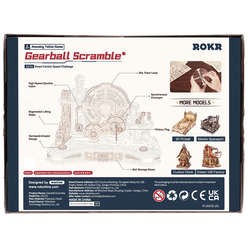 Robotime Gear Ball Challenge EGC01