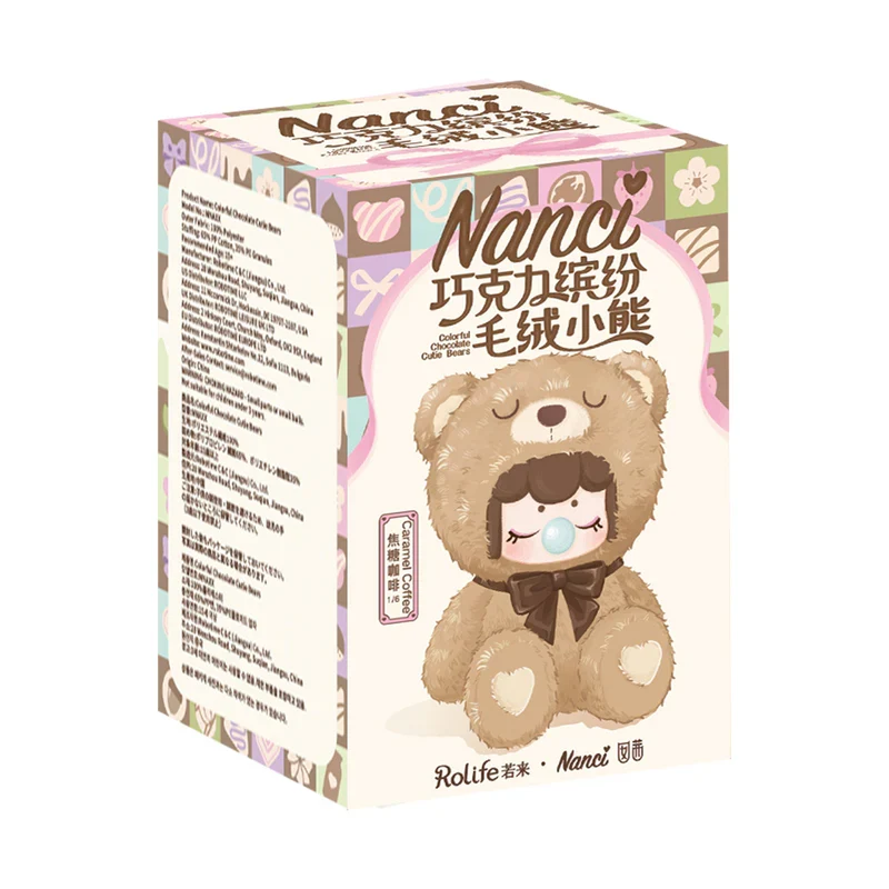 Robotime Nanci Colorful Chocolate Cutie Bears (Blind Box) MNAXX