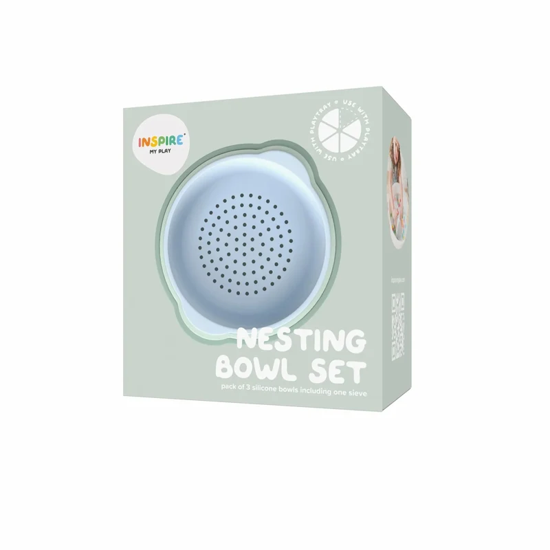 Inspire my Play - Sensorik Spiel Silikonschalen 3er Set