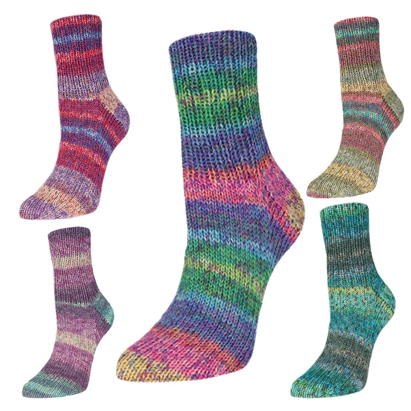 BALD WIEDER DA Flotte Socke Alpaka-Merino 4f von Rellana