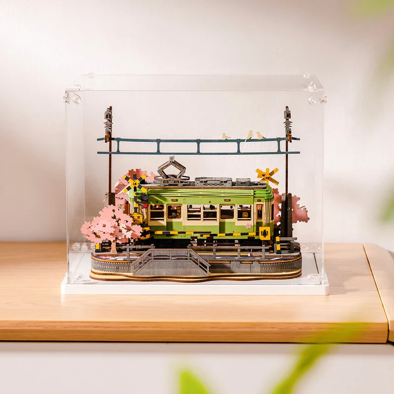 Robotime Dust Cover / Display Case (Innenmaße L:245mm*B:166mm*H:190mm) TGF01