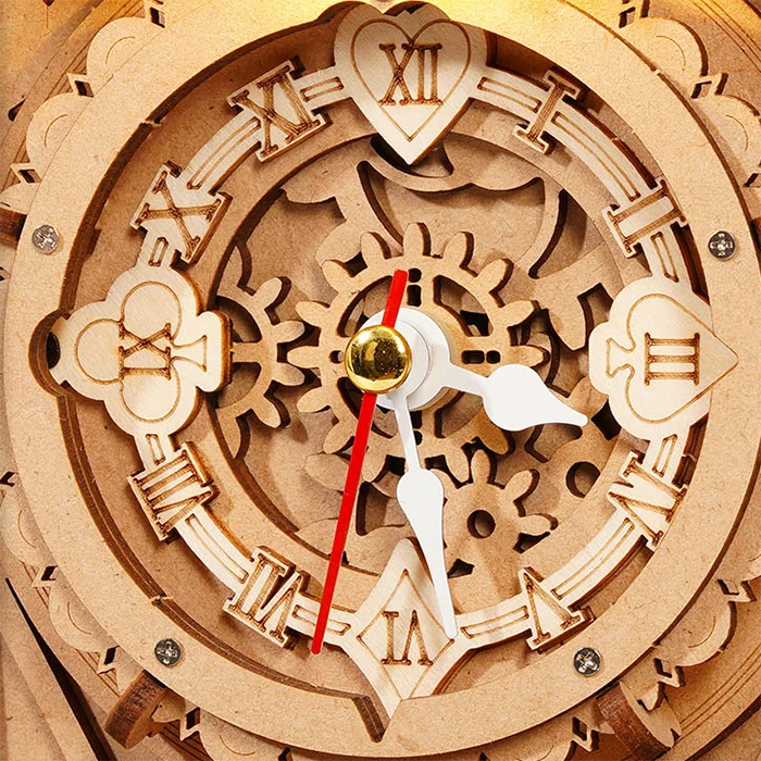 Robotime Cuckoo Clock (Naturfarbenes Holz) LC901