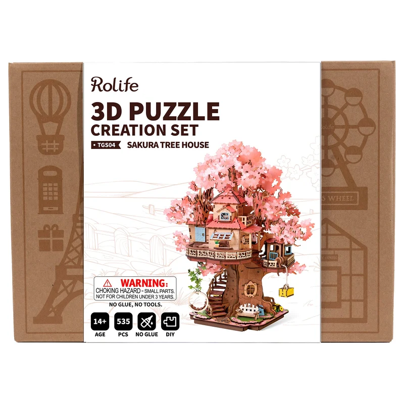 Robotime Sakura Tree House TGS04
