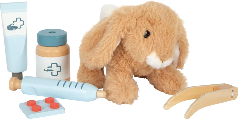 Tierarzt-Tasche mit Hase – fürsorgliches Rollenspiel für kleine Tierfreunde