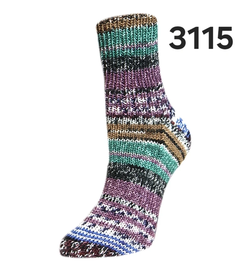 Flotte Socke Woolfree Bamboo 4f von Rellana
