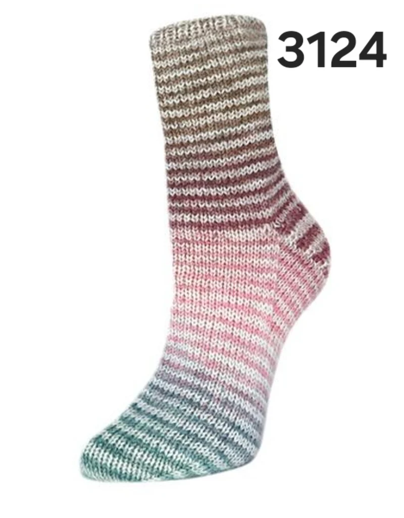 Flotte Socke Perfect Rainbow 4f von Rellana