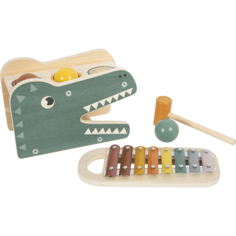 Small Foot 12461 Klopfspiel mit Xylophon "Safari"