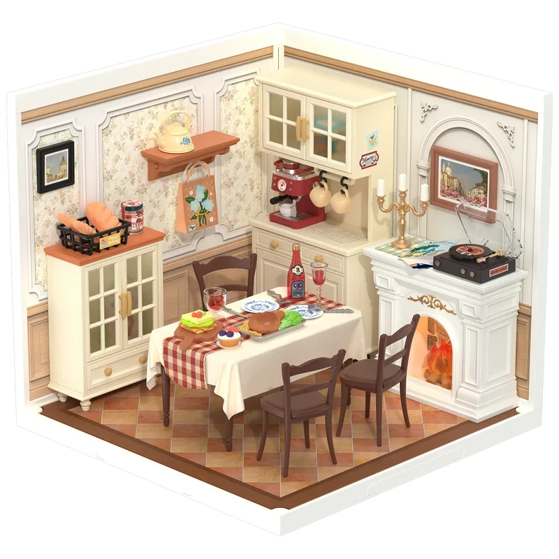 Robotime Warm Dining Room DW015B
