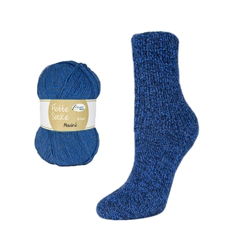 Flotte Socke Mouliné 6f von Rellana