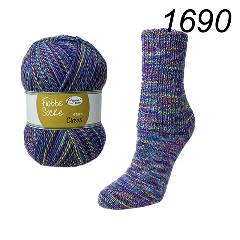 Flotte Socke Circus 4f von Rellana
