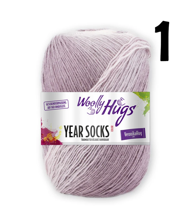 Year Socks von Woolly Hugs