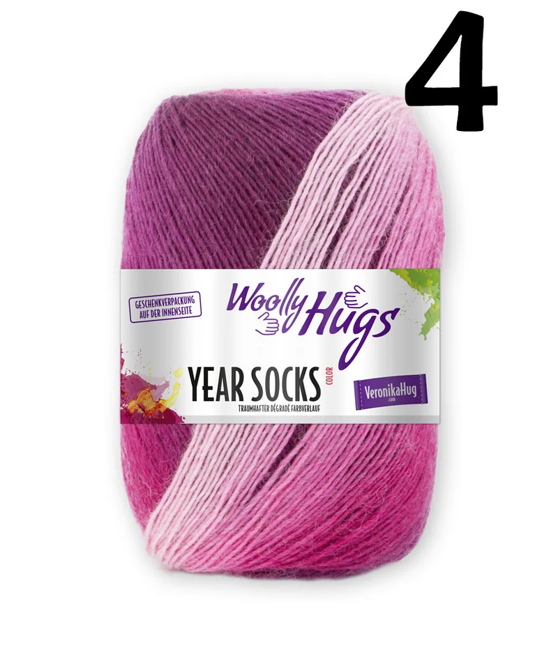 Year Socks von Woolly Hugs