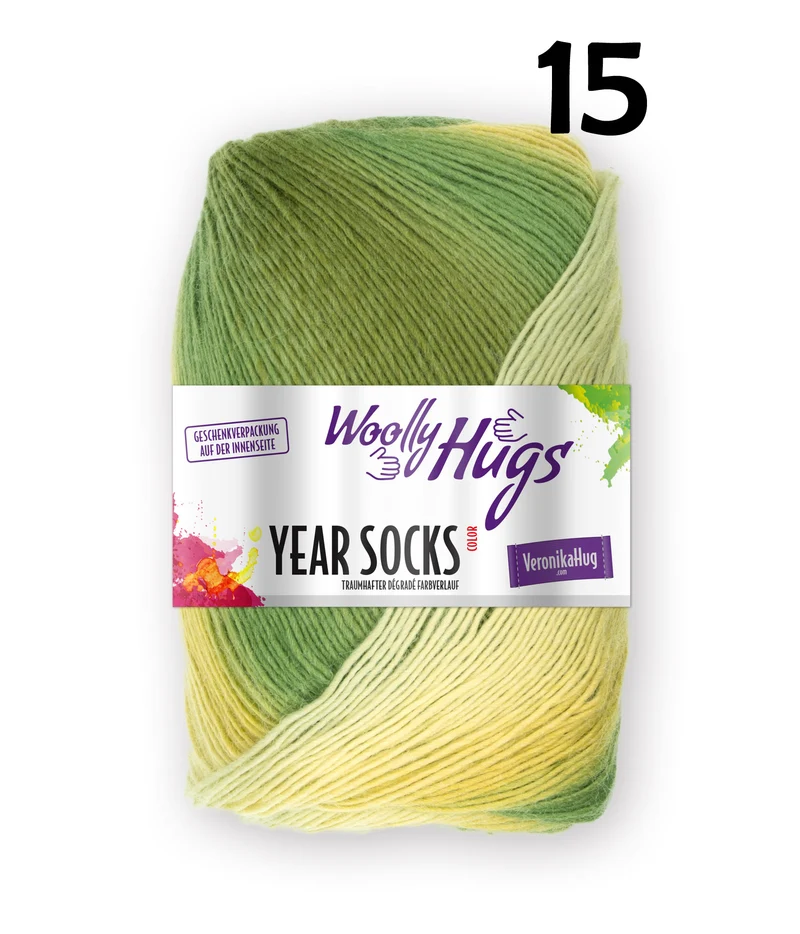 Year Socks von Woolly Hugs