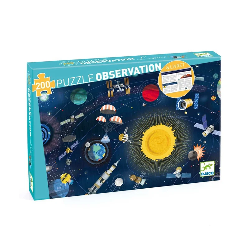Wimmelpuzzle: Der Weltraum - 200 Teile