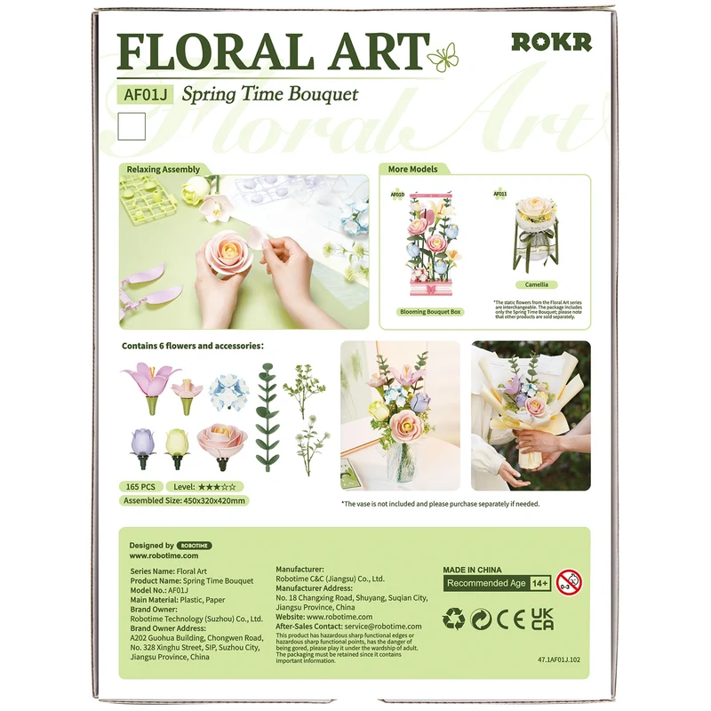 Robotime Spring Time Bouquet AF01J