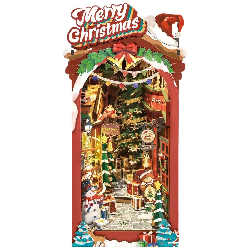 Robotime Book Nook Christmas Street TGC06