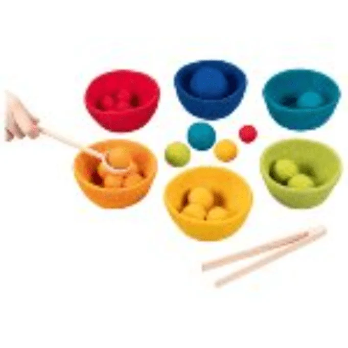 GoKi 58342 Farbsortierspiel Sorterino, 29-teilig